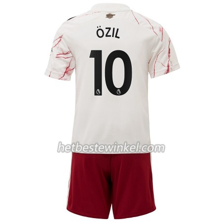 Arsenal Ozil 10 Voetbaltenues Kind Uit 2020/21 - SS (+ Korte broeken)